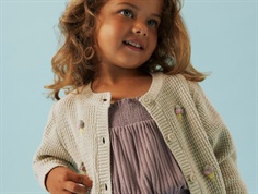 Name It arctic dusk floral knit cardigan